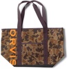 image:imageOrvis Adventure Tote Bag  Durable Canvas Carryall with Zipper Closure MultiPocket Organizer for Travel1971 Camo