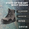 image:imageOrvis Clearwater Wading Boots for Men  Heavy Duty Mens Fishing Waders with Toe Bumper and Aggressive Non Slip Lugs  Durable Rubber Sole Synthetic Leather Upper ScratchResistant Toe EVA Footbed amp Stable Stud RetentionGravel
