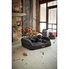 image:imageOrvis ComfortFillEco Deluxe Dog Bed  Deep Removable Cushion with Recycled ComfortFillEco Padding and Durable Quilted Cover Grey Tweed  MediumSlate