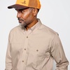 image:imageOrvis LongSleeve Featherweight Shooting Shirt  Breathable Button Up Shirt for Men with Ambidextrous Shooting PatchesBlaze Sand