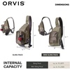 image:imageOrvis Mini Sling Pack 26B2 Fly Fishing Backpack  5L Recycled ECO CORDURA Bag with TPU Coating Dusty Olive  One SizeDusty Olive