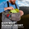 image:imageOrvis Mini Sling Pack 26B2 Fly Fishing Backpack  5L Recycled ECO CORDURA Bag with TPU Coating Dusty Olive  One SizeFishe Unbound Brown