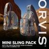 image:imageOrvis Mini Sling Pack 26B2 Fly Fishing Backpack  5L Recycled ECO CORDURA Bag with TPU Coating Dusty Olive  One SizeFishe Unbound Brown