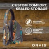 image:imageOrvis Mini Sling Pack 26B2 Fly Fishing Backpack  5L Recycled ECO CORDURA Bag with TPU Coating Dusty Olive  One SizeFishe Unbound Brown