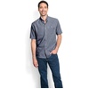 image:imageOrvis Tech Chambray ShortSleeve Work Shirts for Men with Odor Control Thermal Regulation and UPF 40 Sun ProtectionBlue Chambray  New