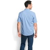 image:imageOrvis Tech Chambray ShortSleeve Work Shirts for Men with Odor Control Thermal Regulation and UPF 40 Sun ProtectionMedium Blue  New