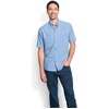image:imageOrvis Tech Chambray ShortSleeve Work Shirts for Men with Odor Control Thermal Regulation and UPF 40 Sun ProtectionMedium Blue  New
