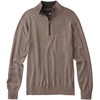 image:imageOrvis 14Zip Merino Wool Sweater 20 QuarterZip Pullover  Soft Lofted Merino EcoSuede Zip Rib Collar amp Cuffs Royal Wulff Fly Embroidery PillingResistant WoolMushroom