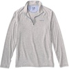 image:imageOrvis Mens DriCast 14 Zip Sun Protection Shirt  UPF 50 QuickDry Eco Blend Thumb Loops Lightweight Breathable Design MoistureWicking PerformanceLight Grey Heather