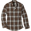 image:imageOrvis Perfect Flannel Shirt for Men  100 Brushed Cotton Long Sleeve Mens Flannel Shirt with FauxSuede TrimSnowHazelnut