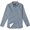 image:imageOrvis Tech Chambray Long Sleeve Mens Work Shirts  Lightweight QuickDrying UPF 40 Chambray Fabric Casual Mens Shirts  UPF 40 QuickDry Stretch Fit Recycled Polyester and Reclaimed Oyster Shells TripleStitched SeamsCoastal Blue Chambray