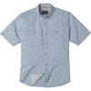 image:imageOrvis Tech Chambray ShortSleeve Work Shirts for Men with Odor Control Thermal Regulation and UPF 40 Sun ProtectionCoastal Blue Saltwater Fish Print