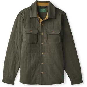 image:imageOrvis Battenkill Quilted Shirt Jacket  Mens Lightweight amp Warm Layer Snap Closure Ideal for Cooler WeatherIvy