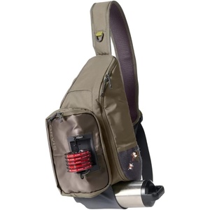 image:imageOrvis Fly Fishing Sling Pack  100 Recycled CORDURA with 11L Storage Tippet Whippet Water Bottle Pocket amp LeftShoulder Design Unbound Brown  OSDusty Olive