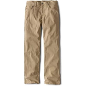 image:imageOrvis Mens 1856 Stretch Twill 5Pocket Pants  Regular and Slim Fit Casual Cotton Blend Trousers with Flex ComfortDesert Khaki