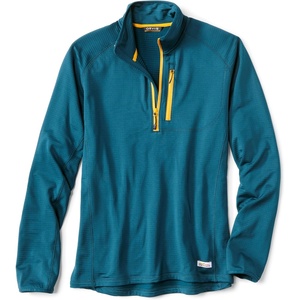 image:imageOrvis Mens Horseshoe Hills QuarterZip FleeceBlue Lagoon