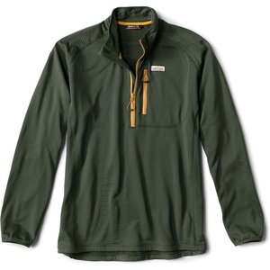 image:imageOrvis Mens Horseshoe Hills QuarterZip FleeceDark Pine