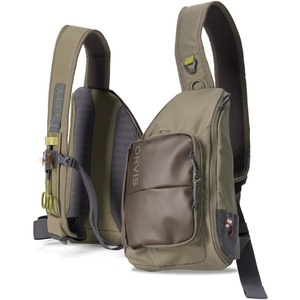 image:imageOrvis Mini Sling Pack 26B2 Fly Fishing Backpack  5L Recycled ECO CORDURA Bag with TPU Coating Dusty Olive  One SizeDusty Olive