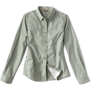 image:imageOrvis Womens Midweight Shooting ShirtFrost Green