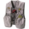 image:imageOrvis Clearwater Mesh Fly Fishing Vest  Lightweight Recycled Ripstop  8 Pockets FlyDrying Patches Tool Docks amp Padded Collar Breathable Hybrid Mesh Buckle ClosureStorm Gray