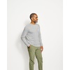 image:imageOrvis Dricast Long Sleeve Crew  Mens Lightweight Performance Shirt QuickDry UPF 50 Sun Protection BreathableLight Gray Heather