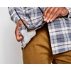 image:imageOrvis Mens Flat Creek Tech FlannelSnowCarbn