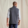 image:imageOrvis Recycled Fleece Sweater Vest for Men  Warm and Comfortable Mens Fleece Vest Made with Brushed AntiPilling Fiber  Soft Interior SweaterKnit Exterior AntiPilling 3 Zip Pockets amp Drawcord Hem LayerReady Core WarmthBlue Haze