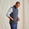 image:imageOrvis Recycled Fleece Sweater Vest for Men  Warm and Comfortable Mens Fleece Vest Made with Brushed AntiPilling Fiber  Soft Interior SweaterKnit Exterior AntiPilling 3 Zip Pockets amp Drawcord Hem LayerReady Core WarmthBlue Haze