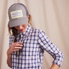 image:imageOrvis River Guide LongSleeve Shirt for Women  Timeless Classic with QuickDry Fabric UPF 30 Outdoor ComfortPewter Blue Gingham