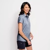 image:imageOrvis Tech Chambray Workshirt ShortSleeved Womens Casual Button Down Shirt  Breathable Lightweight Versatile DesignBlue Chambray  New