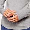 image:imageOrvis Womens DriCast 14 Zip Performance Shirt Lightweight Breathable QuickDry Sun TopPale Gray Heather