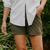 image:imageOrvis Womens Jackson QuickDry Convertible 8 AthleticShorts 9 Mid Rise UPF 50 Lightweight Breathable 4Way StretchTarragon