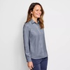 image:imageOrvis Womens LongSleeved Tech Chambray Work ShirtBlue Chambray  New