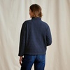 image:imageOrvis Womens Outdoor Quilted Snap SweatshirtDark Navy