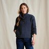 image:imageOrvis Womens Outdoor Quilted Snap SweatshirtDark Navy