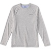 image:imageOrvis Dricast Long Sleeve Crew  Mens Lightweight Performance Shirt QuickDry UPF 50 Sun Protection BreathableLight Gray Heather