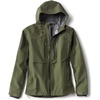 image:imageOrvis Mens Clearwater Wading Jacket  Hooded 20K Waterproof Jackets for Men with Integrated Cuff SystemMoss