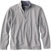 image:imageOrvis On The Move 14 Zip Mens Performance QuarterZip Moisture Wicking Stretch Piqu Knit with SpandexGrey
