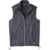 image:imageOrvis Recycled Fleece Sweater Vest for Men  Warm and Comfortable Mens Fleece Vest Made with Brushed AntiPilling Fiber  Soft Interior SweaterKnit Exterior AntiPilling 3 Zip Pockets amp Drawcord Hem LayerReady Core WarmthBlue Haze