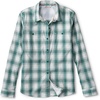 image:imageOrvis River Guide LongSleeve Shirt for Women  Timeless Classic with QuickDry Fabric UPF 30 Outdoor ComfortCyanCitrus Plaid