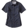 image:imageOrvis River Guide ShortSleeve Shirt for Women Lightweight Breathable FashionTShirts Outdoor Casual WearNavy Stamped Leaf