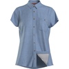image:imageOrvis Tech Chambray Workshirt ShortSleeved Womens Casual Button Down Shirt  Breathable Lightweight Versatile DesignMedium Blue Chambray