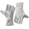 image:imageOrvis Unisex Sun Glove  UPF 50 Fishing Gloves Breathable QuickDry Spandex Partial Synthetic Leather PalmLight Gray