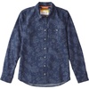 Blue Floral Script
