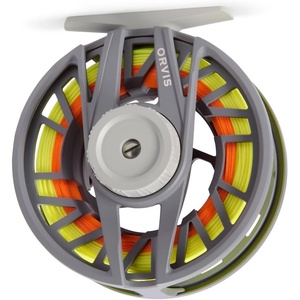 image:imageOrvis Clearwater Fishing Reel  LargeArbor CorrosionResistant Drag Smooth Performance and PrecisionFit Reel Foot Dark Pine  35wtCharcoal