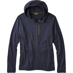 image:imageOrvis Horseshoe Hills Fleece FullZip Hoodie for Men  MoistureWicking Sweatshirt AthleticHoodiesDark NavyTarragon