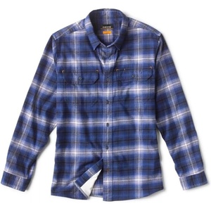 image:imageOrvis Mens Flat Creek Tech FlannelTrue Blue