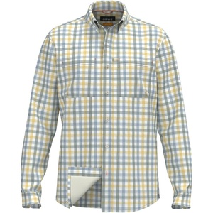 image:imageOrvis Mens River Guide LongSleeved ShirtCadetHoneysuckle Plaid