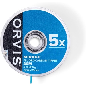 image:imageOrvis Mirage Tippet Material Outstanding Turnover Power Extrusion Taper Technology WaterLike Refraction Index Abrasion Resistant Fluorocarbon30 M