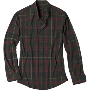 image:imageOrvis Perfect Flannel LongSleeve Shirt  VermontInspired Mens ButtonDown with FauxSuede Trim amp Chest Pockets HunterNavy  Medium